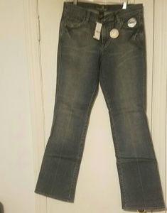 NWT N.Y. & Co Size 10 Platinum Bootcut Jeans